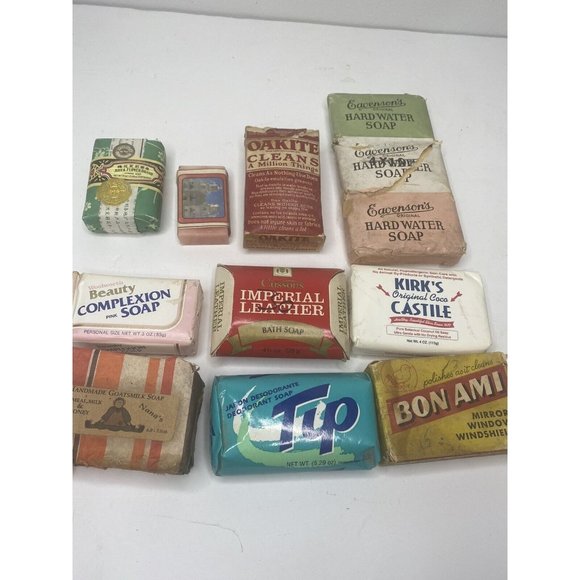 Kirk's Other - Vintage Soap lot of 12 Bars Kirk's Woolworths Oakite Eavenson's